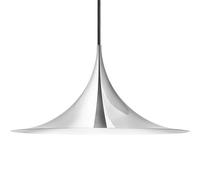 GUBI Semi pendant light, Ø 60 cm, chrome