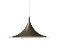 Semi Pendant Medium Blank Dark Cocoa