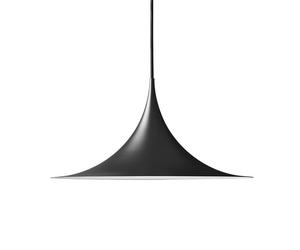 Semi Pendant Medium Matt Black