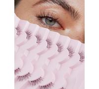 Semi Permanent Eyelashes, Natural Semi Permanent Eyelashes at Corners, Natural Looking Eyelashes, Steamed Eyelashes, 3/4 Lashes at Tips, Transparent Tape