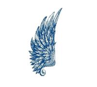 Semi-permanent Planet Fox Flower Juice Herbal Gradient Tattoo Sticker Lasting 15 Days Simulation Sticker(17)