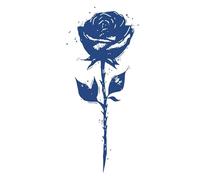 Semi-permanent tattoos,2 sheets Waterproof Rose Temporary Tattoo for Men Women Adults,3D Realistic Tattoos Half Sleeve Temporary Tattoos