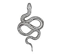 Semi-permanent tattoos,2 sheets Waterproof Snake Temporary Tattoo for Men Women Adults,3D Realistic Tattoos Half Sleeve Temporary Tattoos