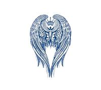 Semi-Permanent Waterproof Temporary Tattoo Sticker Butterfly Bow Tie Lasting Ink Tattoo Sexy Body Art Fake Tattoo Women(B110*180MM)