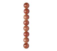 Semi-Precious Round Goldstone 4mm Qty 1 String