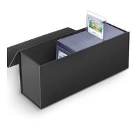 Semi Rigid Card Holder, Magnetic and Semi Rigid Card Storage Box - 1ct, Black