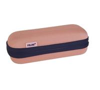 Semi-rigid oval pencil case series 1918. pink MILAN ®