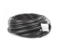 Semi-Rigid PVC Tubing Size 3.2mm O/D x 1.5mm I/D (1/8") Flexible Hose Black PVSR (10 Mtrs)