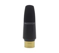 Semi-saxophone mouthpiece metal design. Metal texture for optimal tone control and easy cleaning maintenance repair parts