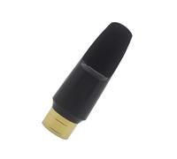 Semi Saxophone Mouthpiece Metal Design Metal Texture Semi-Metal Saxophone Upgrade Accessory for Saxophone Optimal Tone Control and Easy Cleaning Maintenance