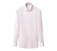 Semi Solid Slim Fit Signature Twill Shirt - male - Eton - Formal Shirts - Pink - 4XL - Shirts 4XL