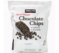 Kirkland Semi Sweet Chocolate Chips 2.04kg (Pack of 2)
