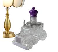 Semi -Truck Decanter Whiskey Bottle Sculpture Creative Alcohol Storage Ornament for Men Dad | Vintage Style Empty Liquor Container Decorative Configuration Gift