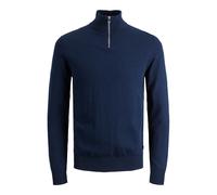 Semi-zipped sweater Jack & Jones Emil Bleu 2XL