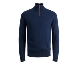 Semi-zipped sweater Jack & Jones Emil Bleu M