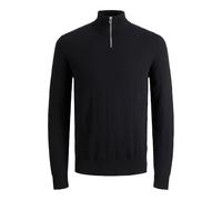 Semi-zipped sweater Jack & Jones Emil Noir L