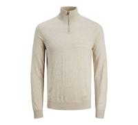 Semi-zipped sweater Jack & Jones Emil White L
