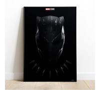 SEMIC Black Panther Illustrated Print 33,7X50Cm