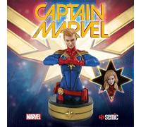 Semic Distibution 16cm Captain Marvel Mini Bust Multicolored