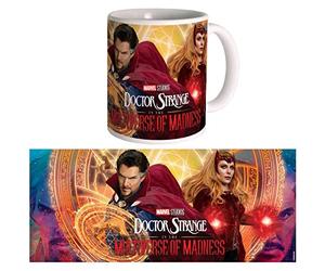 Semic Distribution Marvel Doctor Strange Mug The Sorcerer and The White Colourful Printed Ceramic in Gift Box Multicoloured Z109125