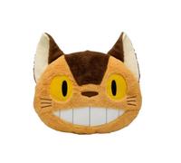 Semic Distribution My Neighbor Totoro Plush Cushion Catbus Orange/Brown 100% Polyester in Polybag