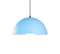 Semicircle Lighting Colorful Paint Industrial Pendant Lights Contemporary Dome Suspension Lamp in Vivid Color Ceiling Light Pendant for Kitchen Island, Bedroom, Dining Hall, Entryway