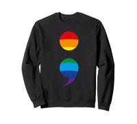 Semicolon Suicide Prevention Semicolon Semi Colon Sweatshirt