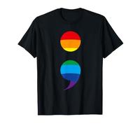 Semicolon Suicide Prevention Semicolon Semi Colon T-Shirt