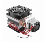 Semiconductor Cooling System Set Kit for Equipment - 12V 6A 72W Refrigeration Cooler with Aluminum Alloy and ABS Construction - Air Cooling Unit for Small Space Refrigeration and