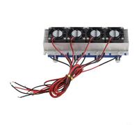 Semiconductor Thermoelectric Peltier Cooler Module 288W 12V DC with Aluminum Heat Sink for Water Cooling Systems, 20L Small Space Refrigeration