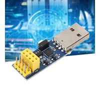 Semiconductor WiFi Module Adapter, Download Accessory for ESP8266-01 -01S, Convenient for CP2104 USB Serial Port Chip and Added ESP8266 Automatic Download circuit. WiFi Module