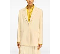 Semicouture Jolene button-back blazer - Yellow 38-40-42