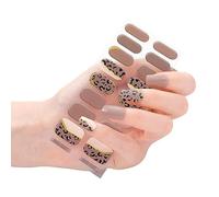 Semicured Gels Nails Polishs Strips Adhesive Gels Nails Sticker Lasting Glitters Gels Nails Wrap Sticker With Nails File Semi Cured Gel Stickers For Toes White With Light Semi Cured Gel