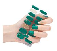 Semicured Gels Nails Polishs Strips Adhesive Gels Nails Sticker Lasting Glitters Gels Nails Wrap Sticker With Nails File Semi Cured Gel Stickers For Toes White With Light Semi Cured Gel
