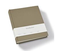 Semikolon 369953 Photo album Classic Medium - 21.6 x 25.5 cm - 80 pages cream-coloured, for 160 photos - fango beige
