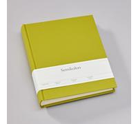 Semikolon 369954 Photo album Classic Medium - 21.6 x 25.5 cm - 80 pages cream-coloured, for 160 photos - matcha light green