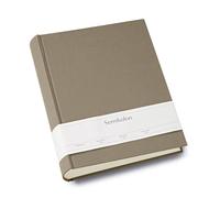 Semikolon 369957 Photo album Classic Large - 24.5 x 30.5 cm - 130 pages cream-coloured, for 260 photos - fango beige