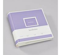 Semikolon 370041 Album 200 Pockets 23 x 22.3 cm 100 Cream Pages Holds 200 Photos 10 x 15 cm Silky Lilac