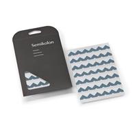 Semikolon 372298 Self-Adhesive Photo Corners Pack of 252 - Storage Pack, Adhesive Pads for Photo Book and Photo Album - Grey Blue