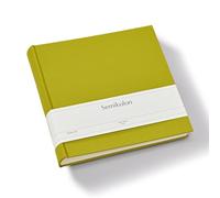 Semikolon Classic Event 370101 Photo Album - 24 x 23 cm - 60 Cream Pages for Approximately 60 Photos - Matcha Green