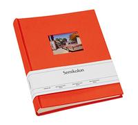 Semikolon - Photo Album Classic Finestra Medium (9.25 x 12 in.), Orange