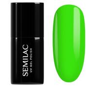 SEMILAC 447 Loco Lime Nail UV Gel Polish | Long Lasting and Easy to Apply | Soak off UV/Led | Perfect for Home and Professional Manicure and Pedicure 7 ml