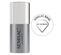 Semilac Base for Nail Polish | 11 ml | Strengthening UV LED Base Coat Soak Off Gel for Nail Protection | Perfect for Home and Professional Manicure and Pedicure