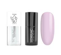 Semilac Duopack UV Nail Polish 582 Natural Rose 7 ml & Nail Oil Strawberry Vanilla 7 ml