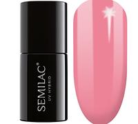 Semilac Extend UV Nail Polish 5-in-1 Pink Colour 813 Pastel Pink 7 ml Innovative UV LED Colour Polish for Colour-Intensive Fingernails Nail Polish Ideal for Home and Professional Manicures