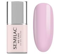 SEMILAC Extend Care 5in1 UV Gel Nail Polish 11ml - 803 Delicate Pink - Builder Gel in a Bottle, Nail Strengthener, Base and Top Coat in One, Builder Gel, Long Lasting UV LED
