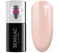SEMILAC Extend Care Base 5in1 - Builder in a Bottle - All-in-One Nourishing Base, Top & Color for UV Gel Polish - 816 Pale Nude 7 ml