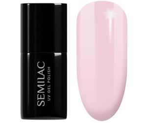 Semilac Extend UV Nail Polish 5-in-1 Pink Colour 809 Tender Pink 7 ml Innovative UV LED Colour Polish for Colour-Intensive Fingernails Nail Polish Ideal for Home and Professional Manicures