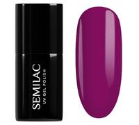 SEMILAC Gel Nail Polish 034 Mardi Gras - Violet - Full Coverage Gel Polish - Soak Off Easy To Use LED/UV Nail Lamp - Long Lasting Manicure and Pedicure up to 3 weeks