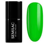 SEMILAC Gel Nail Polish 041 Caribbean Green - Full Coverage Gel Polish - Soak Off Easy To Use LED/UV Nail Lamp - Long Lasting Manicure and Pedicure up to 3 weeks